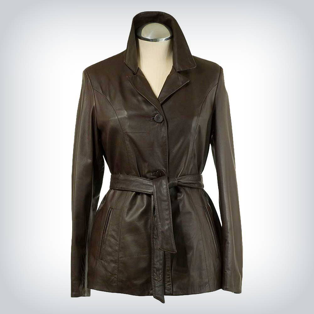 Giorgia Nappa Leather Coat