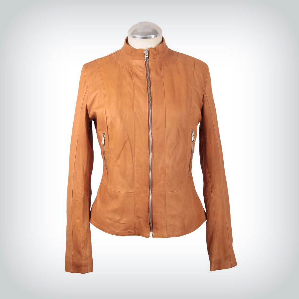 Giada Nappa Leather Jacket