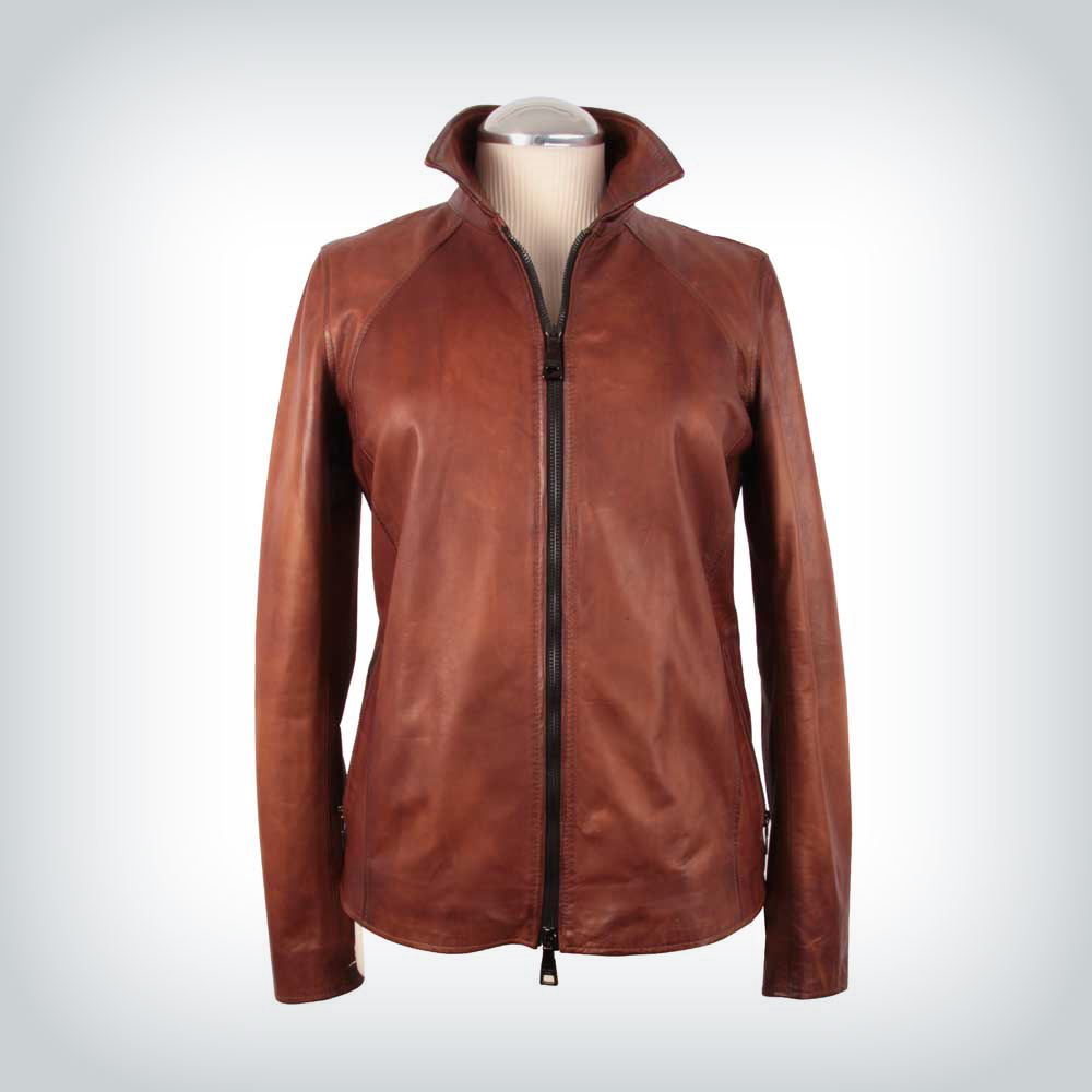 Romana Nappa Leather Jacket
