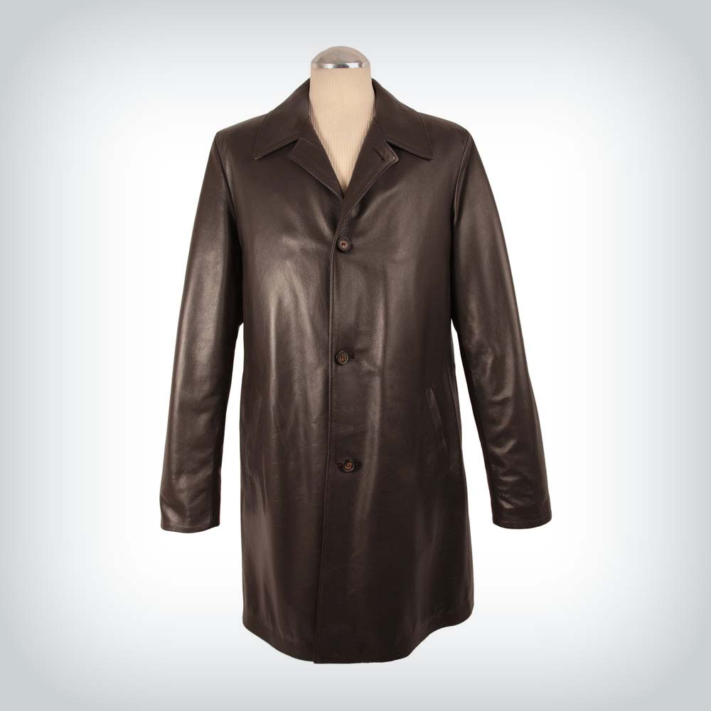 Leather coat "1248"